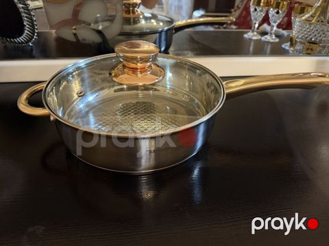Tava, rəng - Qızılı, Paslanmayan polad — Digah