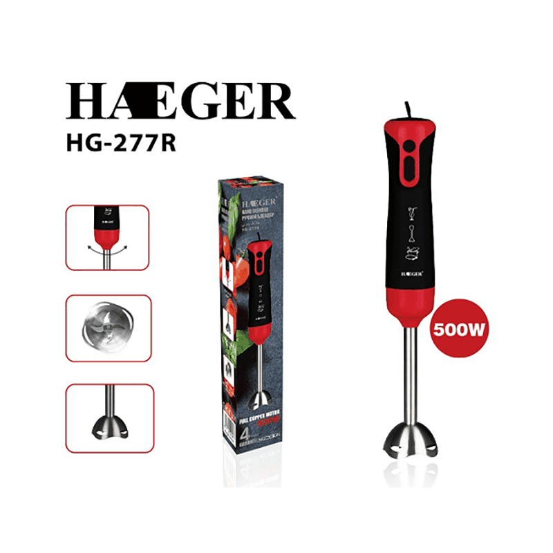 Botti SHM33 500VT Əl Mikseri İkiqat Qarışdıran Bıçaqla — Blenderlər, xırdalayanlar və mikserlər, Bakı (2)