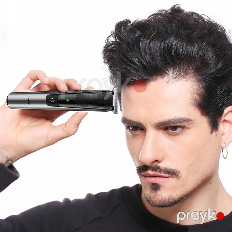 Kişilər üçün Professional VGR Saç Kəsmə Makinası 0mm 600 mAh Elektrikli Simsiz Saç Kəsmə Makinası — Usturalar, trimmerler və epilyatorlar, Bakı (4)