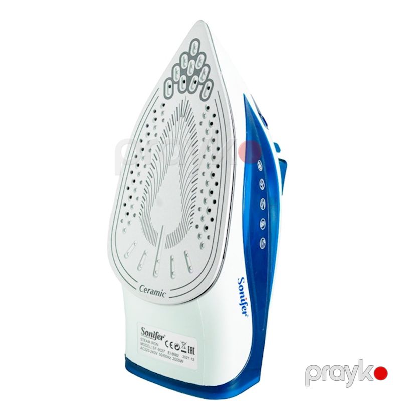 Sonifer SF-9027 - Ütü, 2000W Güc, Keramik Altlıq, Buxarlı Sistemi, Sürətli İsinmə — Ev texnikası, Bakı (2)
