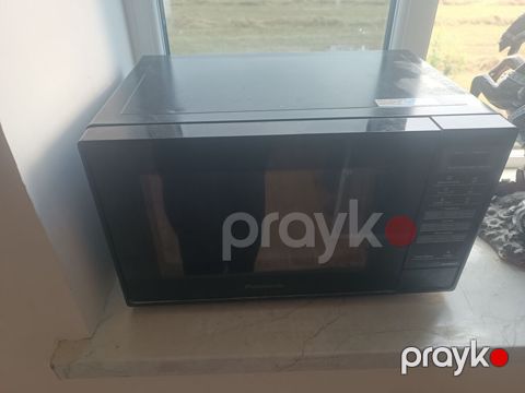 Panasonic mikrodalğalı soba – şüşə qapılı, rəqəmsal idarəetmə paneli — Sabirabad