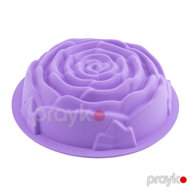 Silikon gül bişirmə qabı İstiliyə davamlıqalın silikon tort qəlibi yapışmaz silikon tort keks qabı — Qablar və mətbəx əşyaları, Bakı (2)