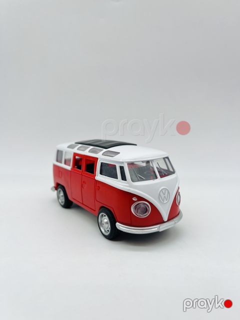 Avtobus Volkswagen T1, metal, qırmızı — Bakı