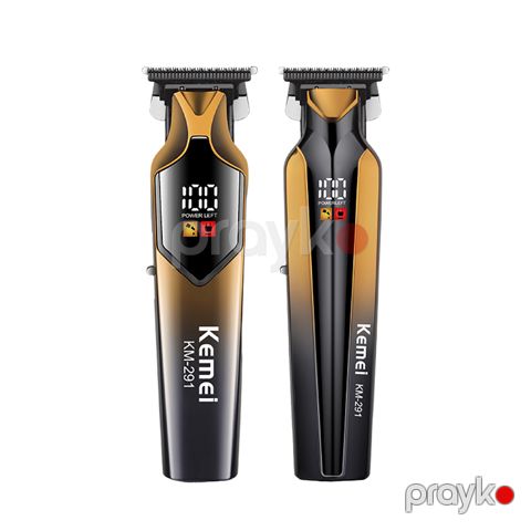 Kemei Km-291 - Trimmer Saç Kəsicisi 5w 7000RPM 1200mAh Li-batareyalı Saç Saqqal Baxım Maşını — Bakı