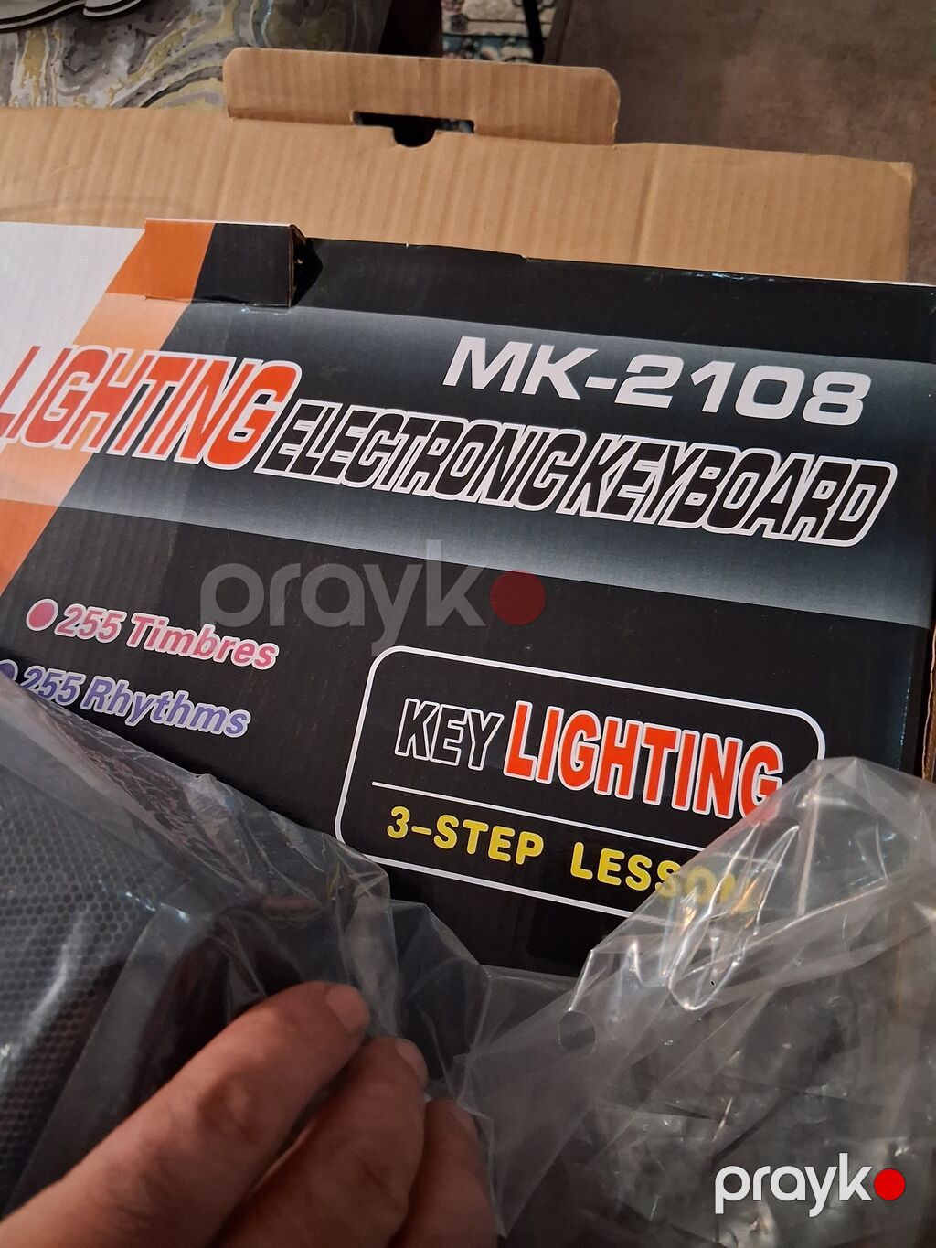 MK-2108 Electronic Keyboard - 61 klavişli elektron piano - Key — Pianino və digər klaviş alətləri, Bakı (3)