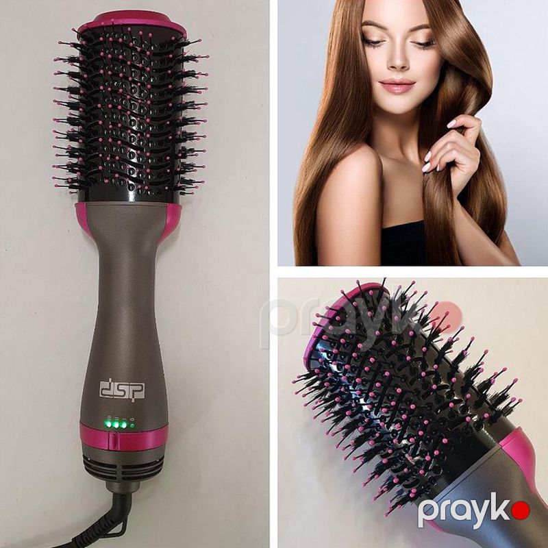 DSP 50052 İsti Hava Feni 3-ü 1 Arada Curler One Step Saç Düzləşdirici Fen 1000W Gücündə Peşəkar Saç Qurutma — Fən, Bakı (3)