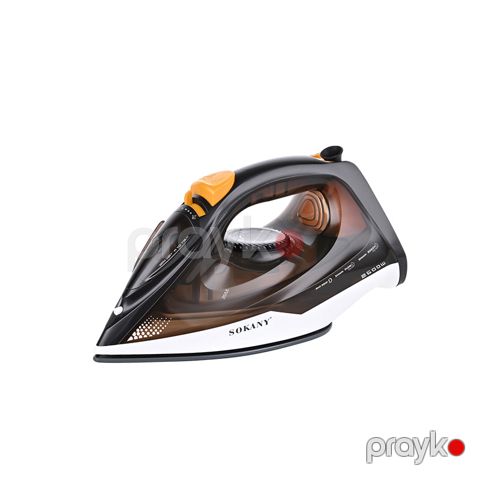 Sokany SK-2125 - Ütü, 2200W Gücündə, 250 ml Su Çənli, Keramika Altlıqlı Ütü — Bakı