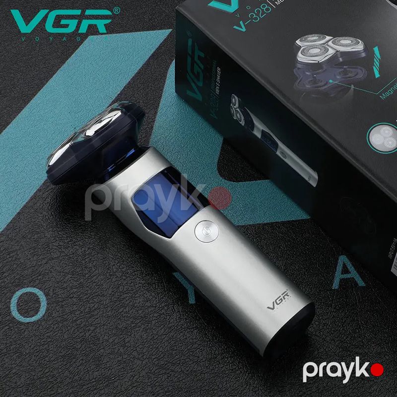Kişilər Üçün Təkrar Doldurulan VGR Elektrik Ülgücü Ultra Güclü Təraş Maşını LED Ekrana Sahib Peşəkar Təraş Maşını VGR V-328 — Usturalar, trimmerler və epilyatorlar, Bakı (6)