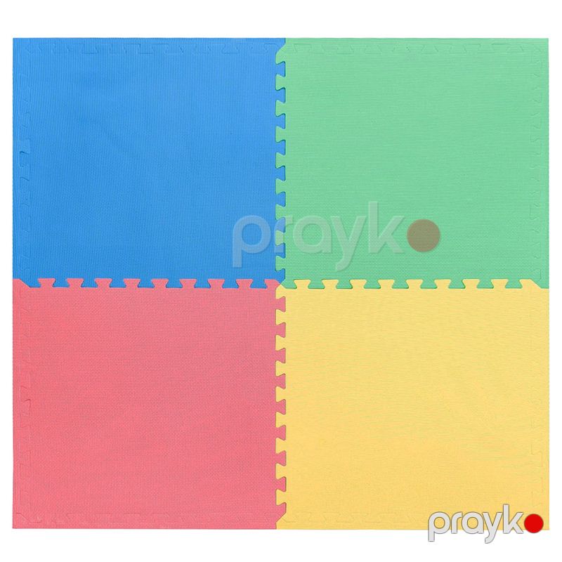 Smart Sports Medıa Tatami Xalçası Qırmızı və Mavi İki Üzlüklü 2.5sm Puzzle Döşəmə Matı — İdman, hobi, istirahət, Bakı (6)