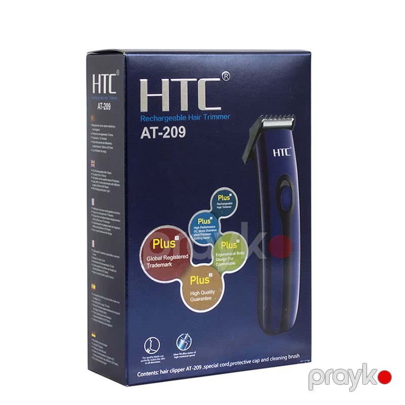 HTC AT-209 Kişilər Üçün Təkrar Doldurulan Saç Saqqal Kəsici Təkminləşdirilmiş Kişi Saç Kəsici — Usturalar, trimmerler və epilyatorlar, Bakı (6)