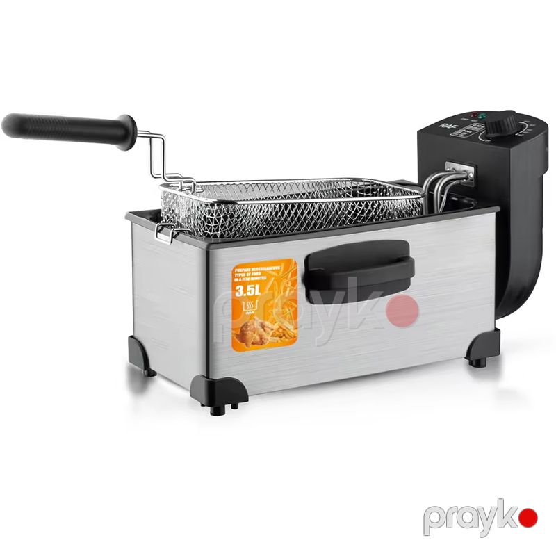 RAF R.5219 Elektrikli Fritöz Paslanmaz Polad Fritöz 2000 W — Soba və qrillər, Bakı (8)