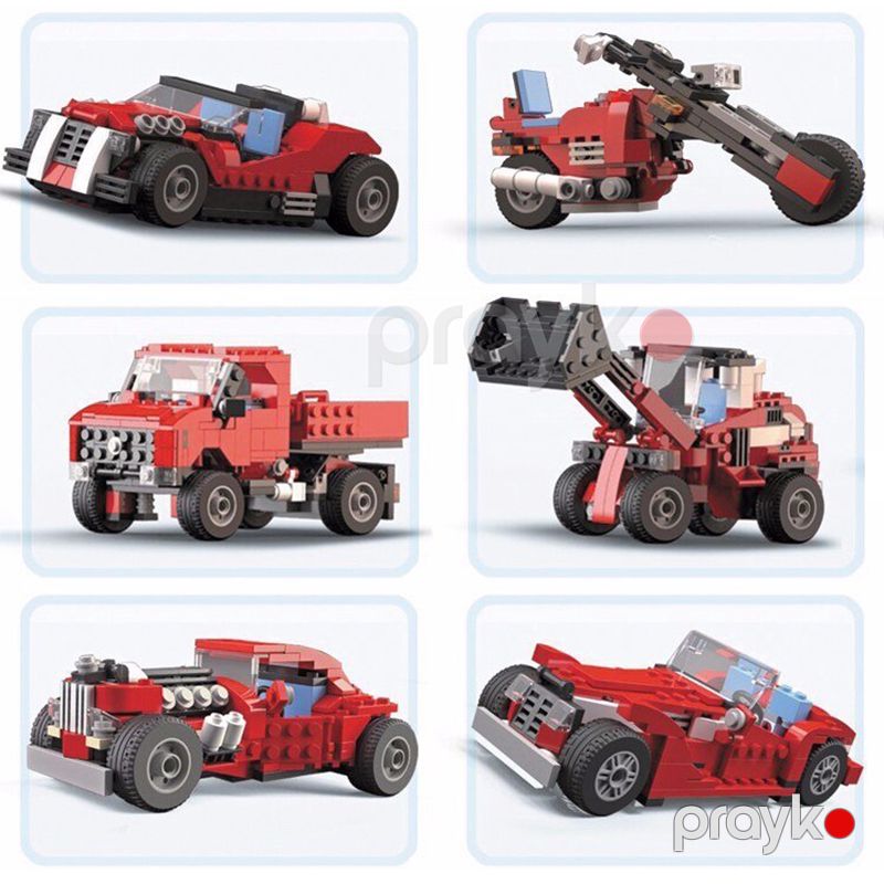 Lego Avtomobil Oyunu 3110 23 Fərqli Avtomobil Hazırlaya Bilərsiniz Yarış Avtomobili Yük Maşını Blok Kərpic Oyuncaq — Oyuncaqlar, Bakı (5)