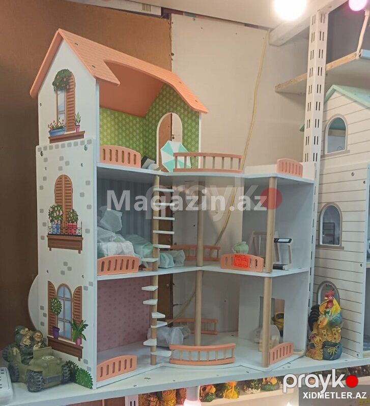 Uşaqlar üçün 3 mərtəbəli evlər — Mallar, Bakı (2)