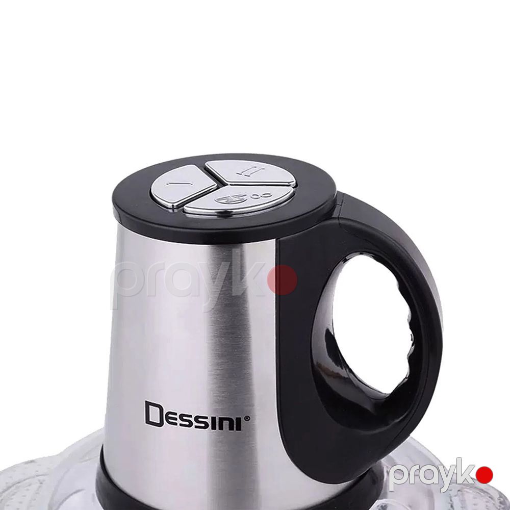 Şüşə qabı ilə 2 litr tutuma malik Dessini elektrikli doğrayıcı DS-911G — Blenderlər, xırdalayanlar və mikserlər, Bakı (5)