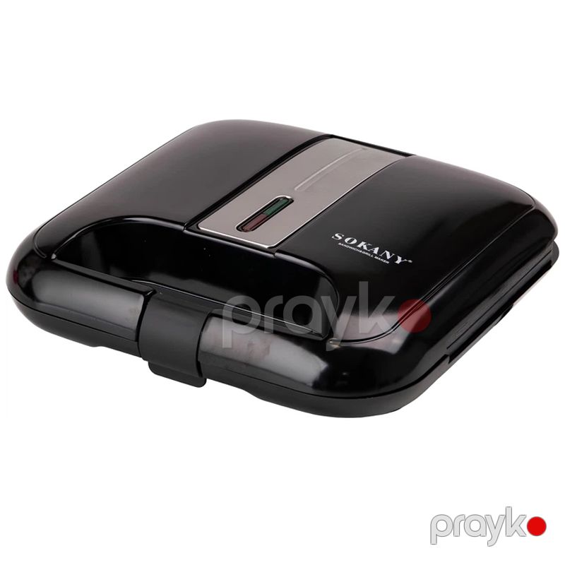 Sokany SK-08068 - Yapışmayan Örtüklü 12 Qoz Şirniyyatı Üçün Elektrikli Qoz Şirniyyatı Maşını, 750W, Qara — Toster və vaflyasıcı, Bakı (5)
