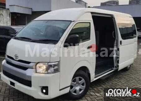 Toyota hi ace, 2015 il — Minik avtomobili icarəsi, Bakı (5)