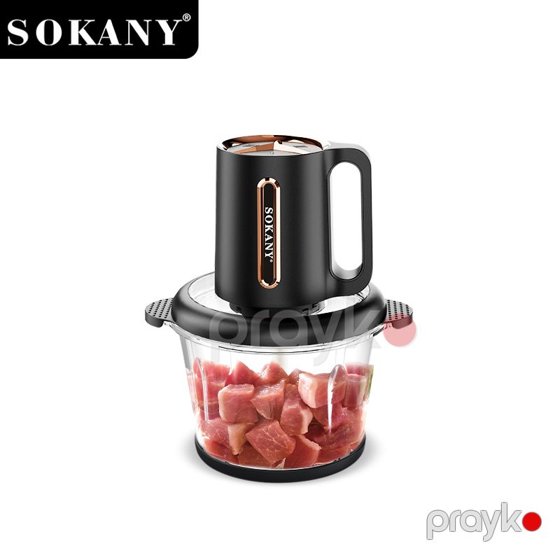 Sokany SK-06034 Doğrayıcı Çoxfunksiyalı Elektrikli Doğrayıcı 3L hecimli Blender doğrayıcı — Blenderlər, xırdalayanlar və mikserlər, Bakı (5)
