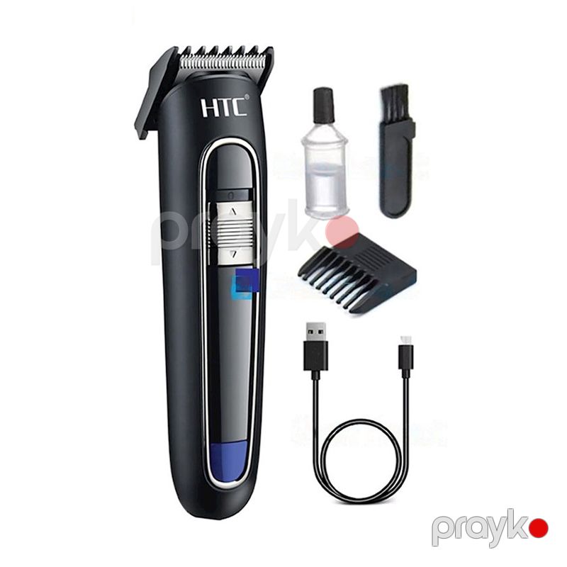 HTC AT-520 Yenidən Doldurulan Simsiz Kişilər üçün Saqqal və Saç Təraş Maşını Trimmer — Usturalar, trimmerler və epilyatorlar, Bakı (4)