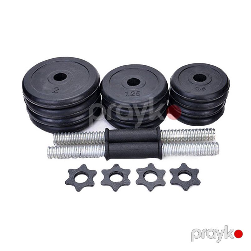 Qantell Dəsti Kauçuk Qantel Dəsti 2x 7.5kq — Fitness və simulyatorlar, Bakı (2)