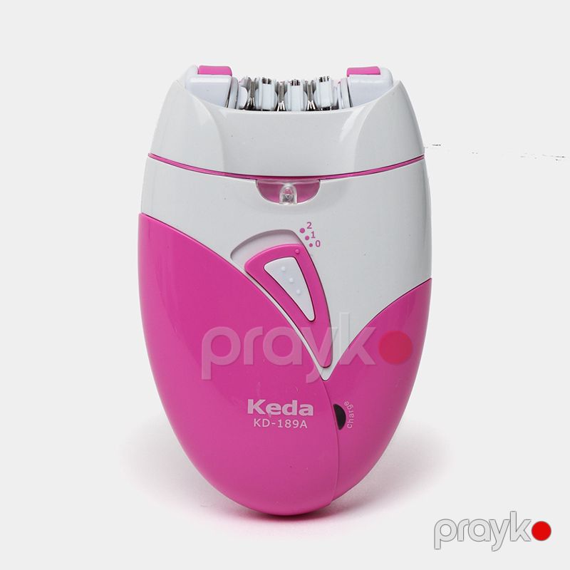 Qadın Epilyatoru Keda KD-189A Bütün Ayaq, Qol, bədən və Bikini Üçün Effektiv LED Epilyasiya Cihazı Pink — Usturalar, trimmerler və epilyatorlar, Bakı (2)