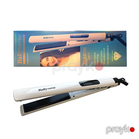 BaByVerse Peşəkar Elektrikli Saç Düzləşdirici Fen Çoxfunksiyalı Professional İsti Hava Feni 65W Gücündə BA-470 — Bakı