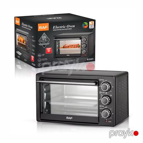 RAF R.5321 Çoxfunksiyalı Elektrikli Soba Peşəkar Mətbəx Fırını 1200 W — Bakı