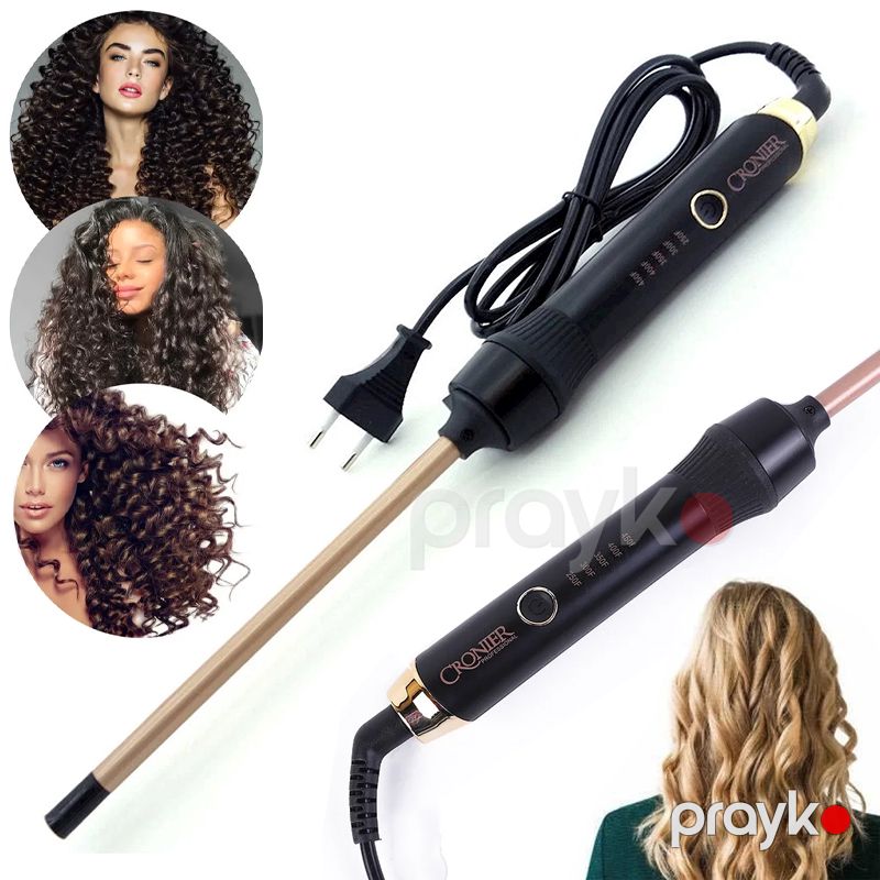 Cronier CR-2018 Saç Buruq Ütü Afro qıvrımlar üçün Cronier CR-2018 Nazik Saç Qıvrıcı — Fən, Bakı (2)