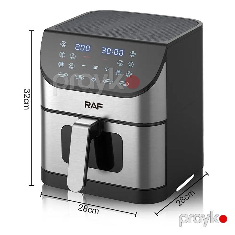 RAF R.5337 Çoxfunksiyalı Elektrikli Qızardıcı Hava Fritöz Airfryer 1500W — Digər mətbəx texnikası, Bakı (5)
