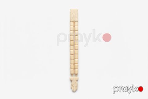 Təsbeh, Plastik, Ağ, 200 mm — Bakı
