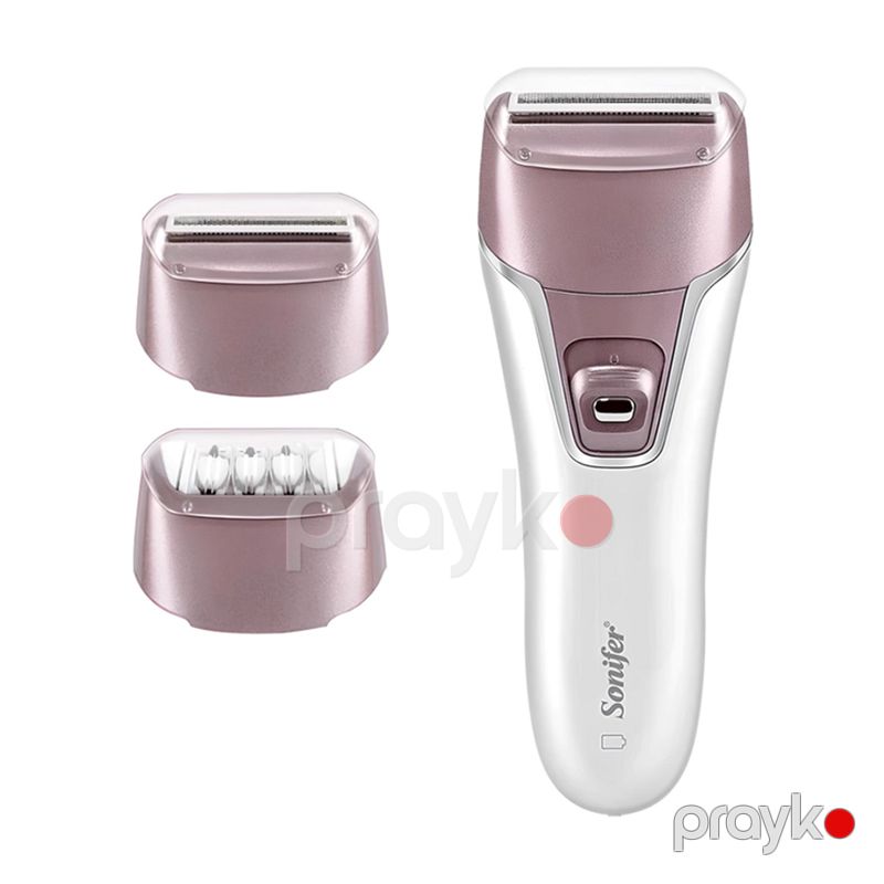 Sonifer SF-9521 Çoxfunksiyalı Elektrikli Epilator 2 Başlıqlı Qadın Epilatoru — Usturalar, trimmerler və epilyatorlar, Bakı (4)