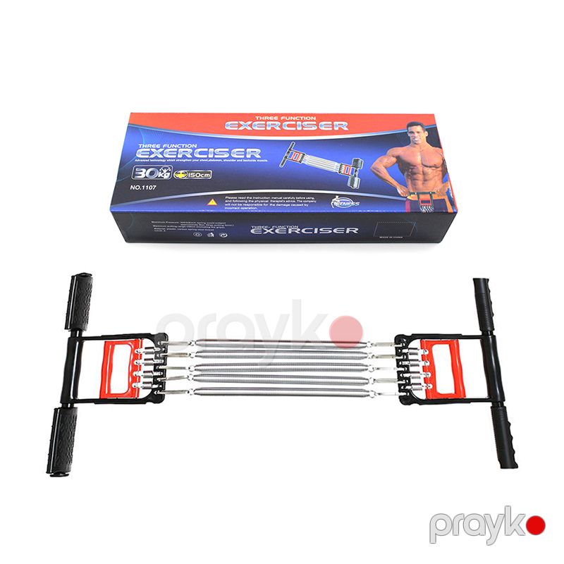 3-ü 1-də Espander 5 Yaylı Çoxfunksiyalı Espander Tutacaq və Pedal daxil — Fitness və simulyatorlar, Bakı (2)