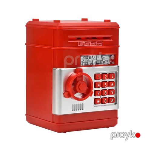 Avtomatik Uşaq Pul Qutusu Piggy Bank Elektron Kassa Sikkə Bankı və Rəqəmsal Şifrə ilə Uşaq Atm Oyuncağı — Bakı