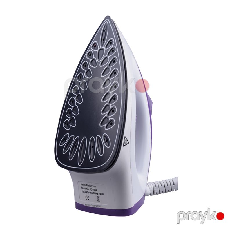 DSP Professional Buxarlı Ütü 2400W Gücündə Peşəkar Üfiqi Və Şaquli İstifadə Üçün Uyğun Anti-calc Keramik Buxarlı Ütü Dəsti 1.8L — Ev texnikası, Bakı (3)