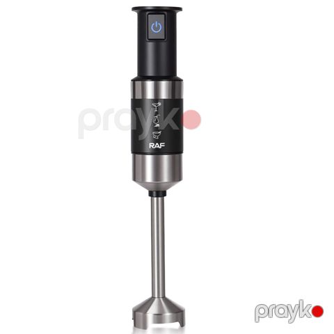 RAF R.30000 - 4 Bıçaqlı Paslanmayan Polad Bıçaq 28000 RPM Sürətli Başlanğıc Asan Təmizlənən Əl Blenderi — Bakı
