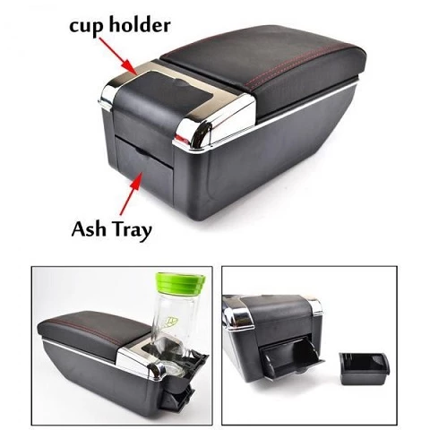 Avtomobil üçün üc USB portlu ikiqat universal dirsəklik — Mallar, Bakı (3)