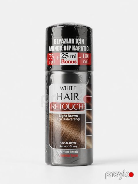 Rəngləyici sprey White Hair Retouch Light Brown 100 ml — Bakı