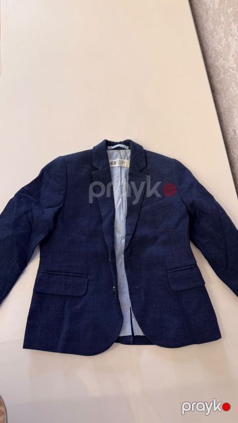 Uşaq üçün H&M klassik göy rəngli blazer yaxsi veziyyetdedi cox az — Bakı