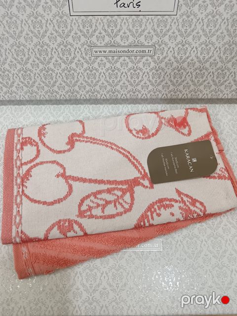 Mətbəx dəsmalı, pambıq, narıncı, 30x50 sm, 2 ədəd — Bakı