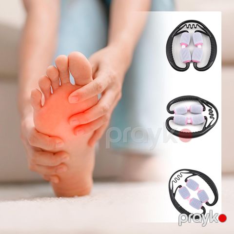 Roller Ayaqları Yoga Məşqi üçün Portativ Ayaq Əzələ Masaj Aləti Diircəkli Ayaq Roller — Bakı