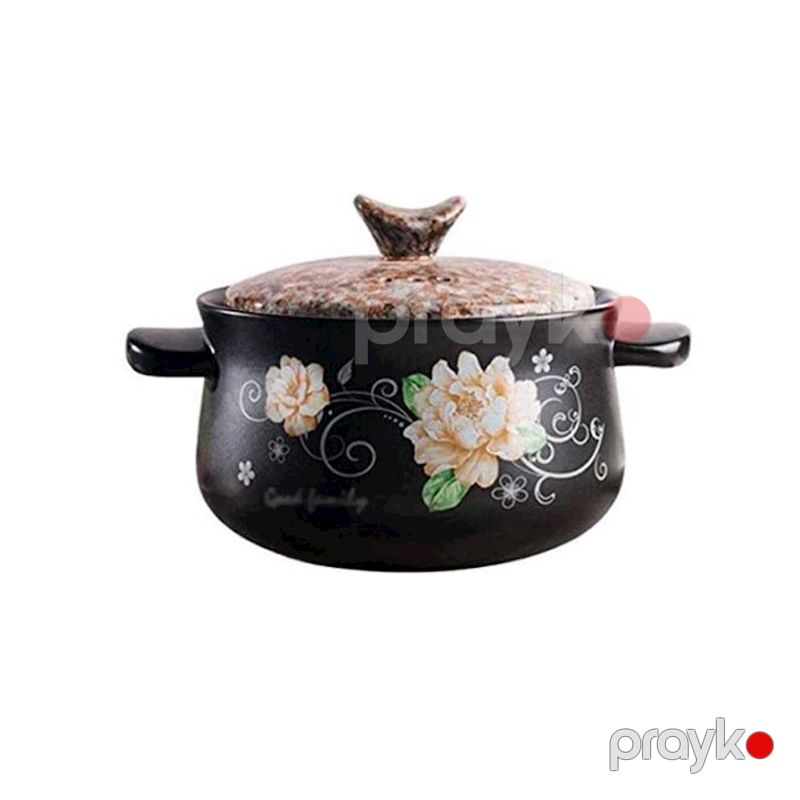Sonifer SF-1106 Keramika Qazan Yüksək Temperatura Davamlı Qazan — Qablar və mətbəx əşyaları, Bakı (4)