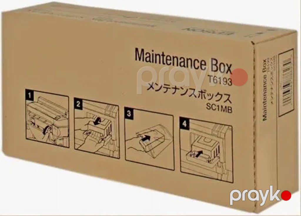 "Epson T6193" texniki xidmət qutusu çipli — Ofis texnikası və istehlak malları, Bakı (2)