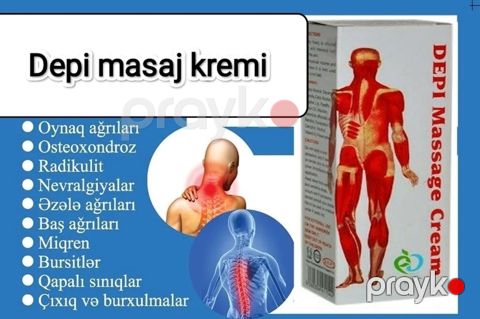 Ağrıkəsici krem "Depi" — Bakı