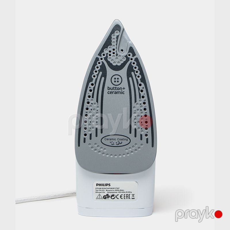 Philips PH-233 Elektrikli Buxarlı Ütü Keramika Örtük Buxarlı Ütü 2600W — Ev texnikası, Bakı (5)