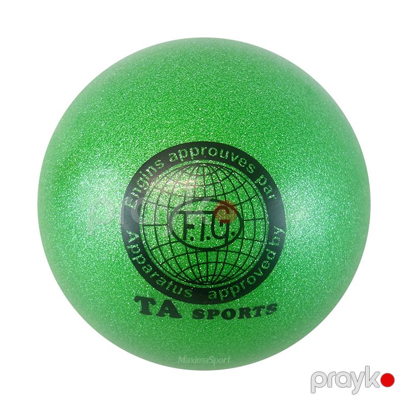 Bədii Gimnastika Topu PVC Rəngli Parıltılı Gimnastika Topu Zərli Gimnastika Topu — Fitness və yoqa, Bakı (3)