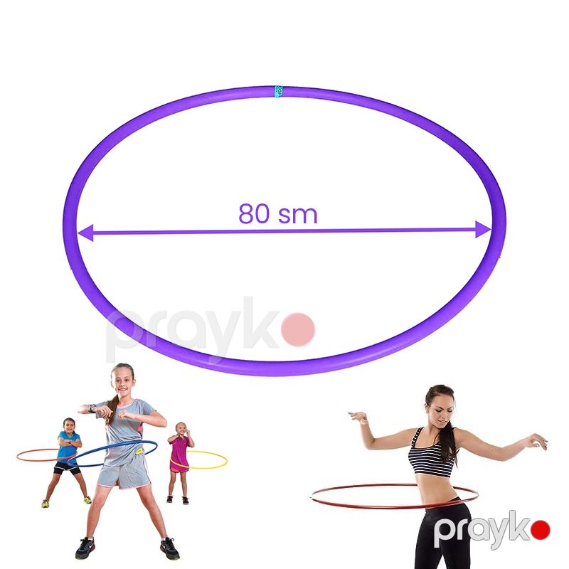 Fitness Üçün Məşq Halqası Oğlanlar, Qızlar, Uşaqlar Üçün Klassik Kuruq 80sm İdman Halqalar — İdman, hobi, istirahət, Bakı (4)