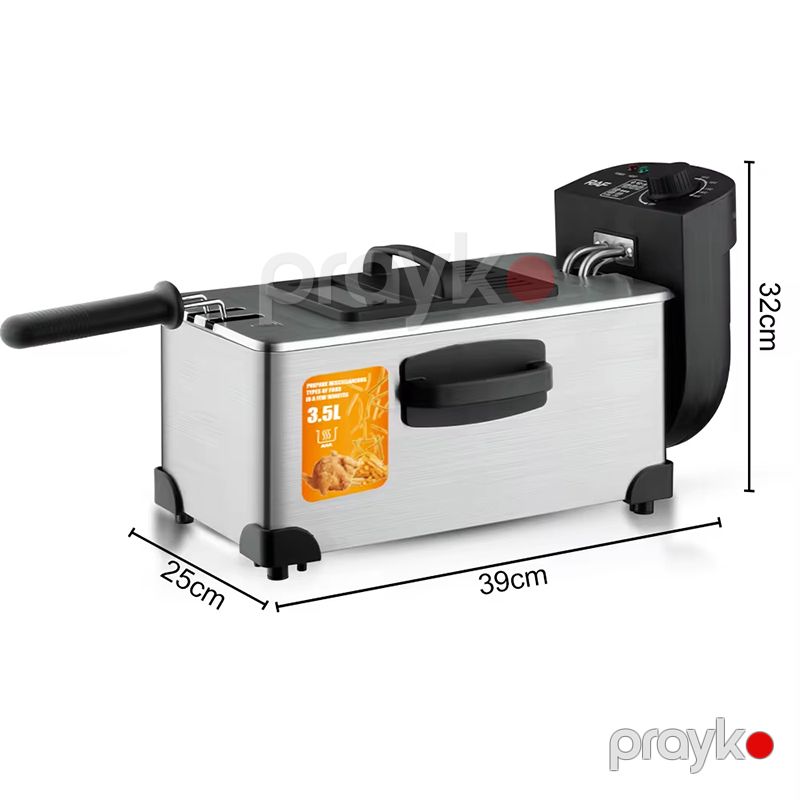 RAF R.5219 Elektrikli Fritöz Paslanmaz Polad Fritöz 2000 W — Soba və qrillər, Bakı (3)