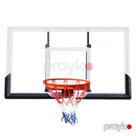Premium Basketbol Arxa Lövhəsi Vigor S030B Peşəkar İstifadə Üçün Yüksək Davamlı Şüşə Basketbol Lövhəsi — Bakı