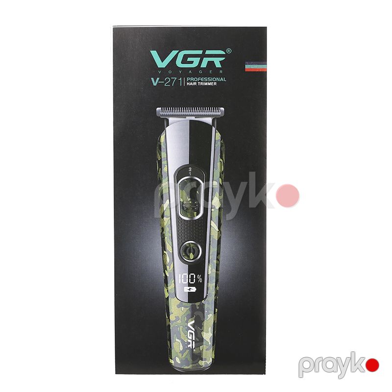 VGR V-271 LED Displeyli Professional Saç Kəsən Maşın — Usturalar, trimmerler və epilyatorlar, Bakı (7)