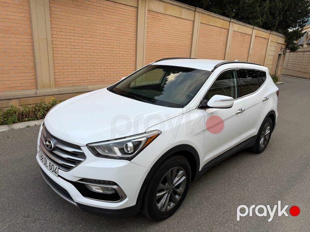 Hyundai Santa Fe, 2.0 L, 2016 il, 107 600 km — Avtomobillər, Bakı (5)