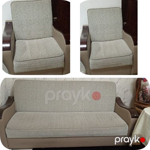 İşlənmiş, Divan, 2 kreslo, Bazasız, Açılan — Digah